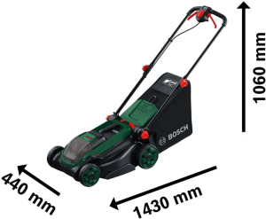 Газонокосилка аккумуляторная Bosch ROTAK18V2-38 06008B9M00