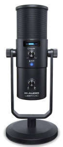 Микрофон проводной M-Audio Uber Mic, разъем: USB, черный