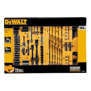 Набор инструментов для механики хром DeWALT DWMT45184