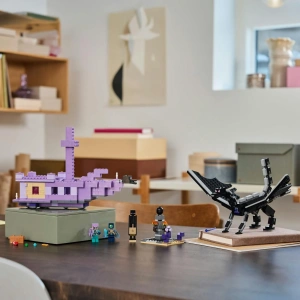 Конструктор LEGO Minecraft 21264 Дракон Эндера и корабль Края