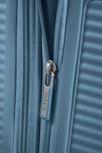 Чемодан American Tourister Soundbox, 77 см, 97 л, Blue