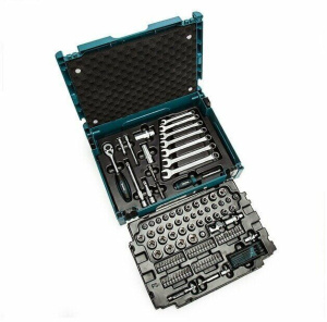 Набор инструментов Makita E-08713, 120 предм., синий