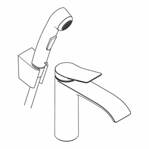 Смеситель для раковины HansGrohe Vivenis 75210000, хром
