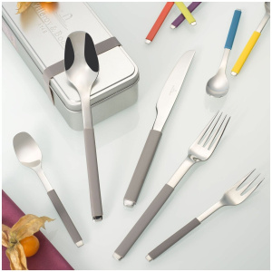 Набор столовых приборов Villeroy & Boch S+ Taupe 24 предмета 12-6425-9033