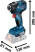 Аккумуляторный гайковёрт Bosch GDR 18V-200 Professional 06019J2105