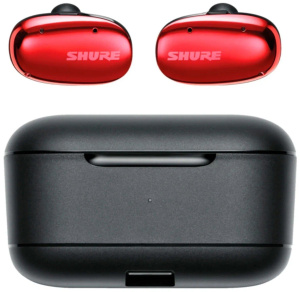 Беспроводные внутриканальные TrueWireless наушники Shure AONIC FREE красныe