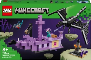 Конструктор LEGO Minecraft 21264 Дракон Эндера и корабль Края