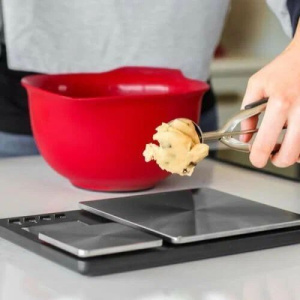 Электронные кухонные весы KitchenAid KQ909G, черный