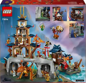 Конструктор LEGO NINJAGO 71814 Турнирный город с храмом