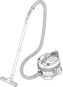 Пылесос сухой уборки Karcher T 8/1 L 1.527-188.0