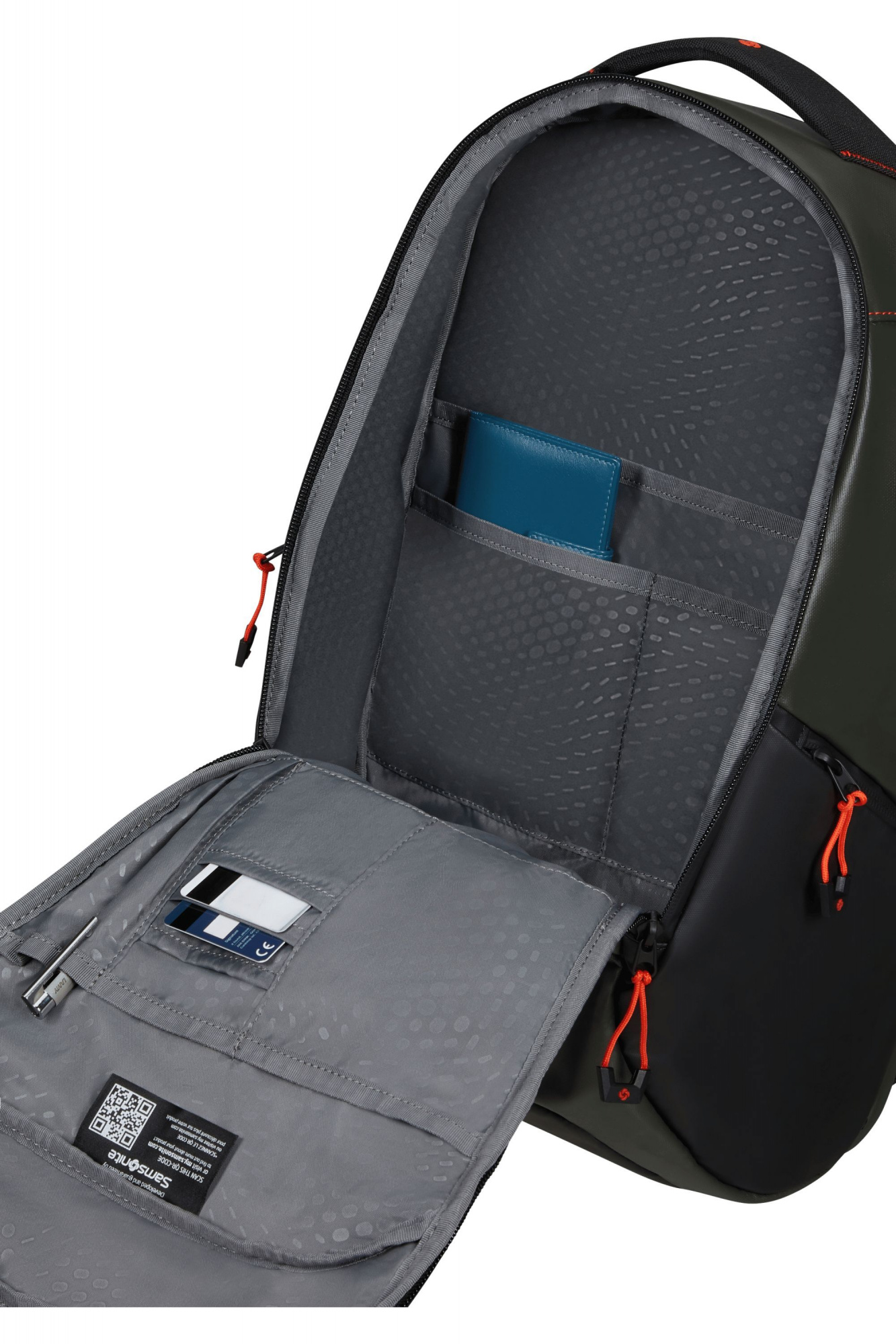Рюкзак Samsonite Ecodiver 140874-9199 M 18л USB Climbing Ivy