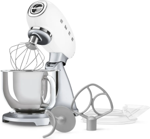 Планетраный миксер Smeg SMF04, белый