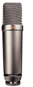 Микрофон проводной RODE NT1-A, разъем: XLR 3 pin (M), никель