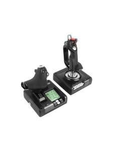 Джойстик Logitech G Saitek X52 Pro Flight Control System 945-000003