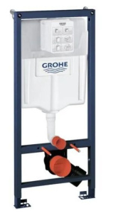 Комплект для скрытого монтажа подвесного Grohe Rapid SL Skate Cosmopolitan (38536001, 38732AL0), матовый графит
