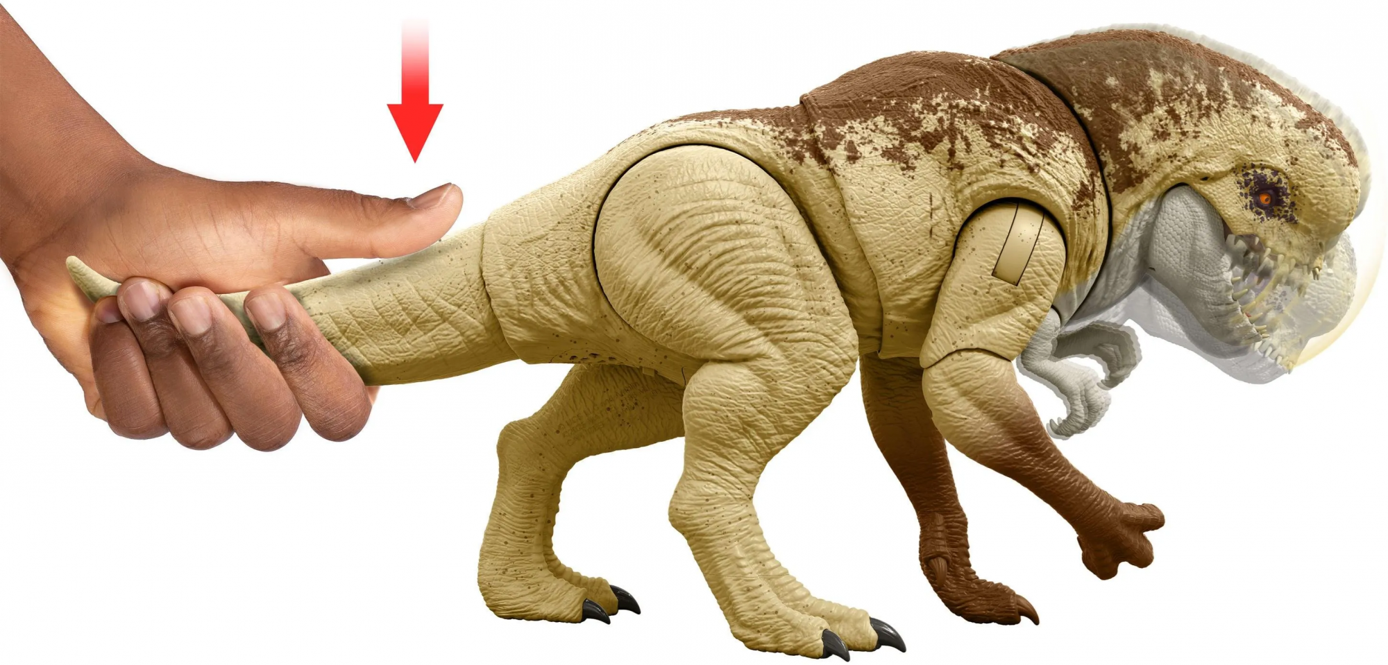 Динозавр Mattel Jurassic World Distortus Rex Revival (55,5 см) JJP79