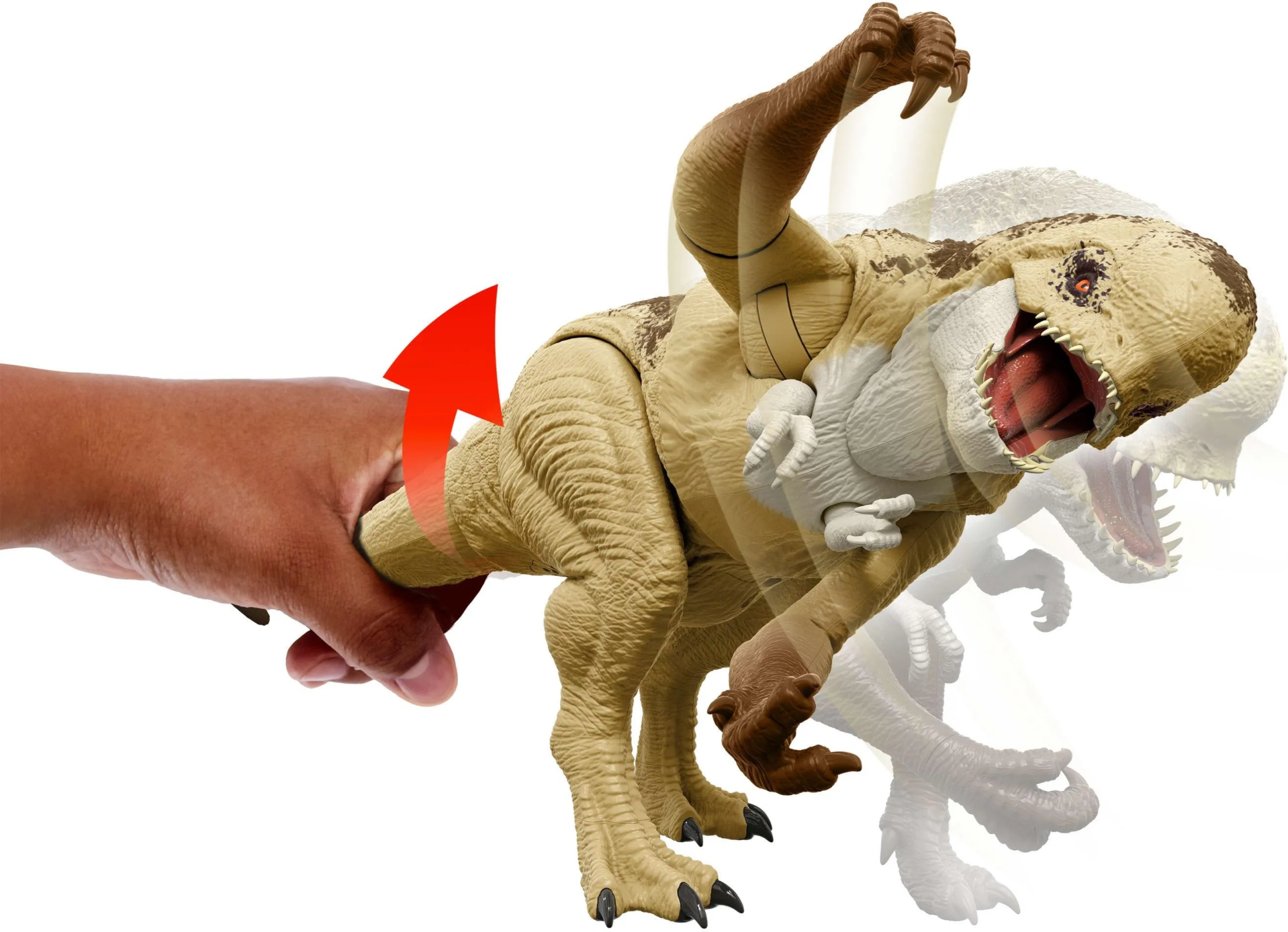 Динозавр Mattel Jurassic World Distortus Rex Revival (55,5 см) JJP79