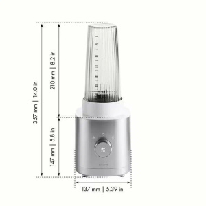 Блендер настольный AC Motor серебряный Enfinigy Zwilling 530030000