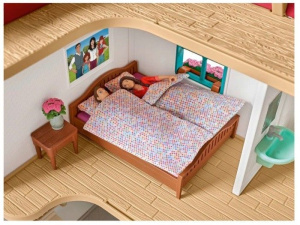 Большой конный двор с жилым домом и конюшней Schleich 42416