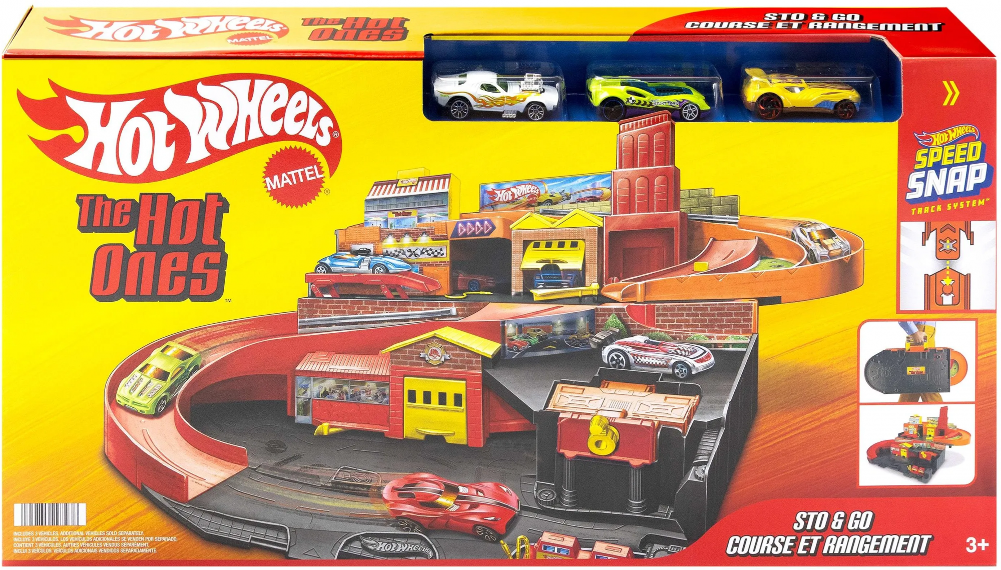 Гоночная трасса Hot Wheels Rally City Portable Set JFH37