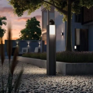 Уличный светильник-столб Philips Hue White Turaco 1647493P0, антрацит