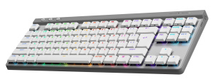 Клавиатура беспроводная Logitech G515 TKL Lightspeed белая (920012539)