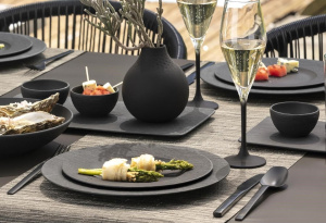 Столовый сервиз Villeroy & Boch Manufacture Rock 6 предметов 10-4260-9036