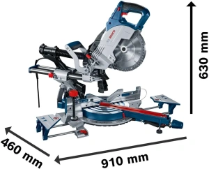 Торцовочная пила Bosch GCM 8 SJL Professional 0601B19100