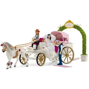 Игровой набор Schleich Horse Club Свадебная карета с лошадью (42641)