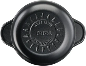Чугунная кастрюля Tefal Tradition E2254404 с крышкой