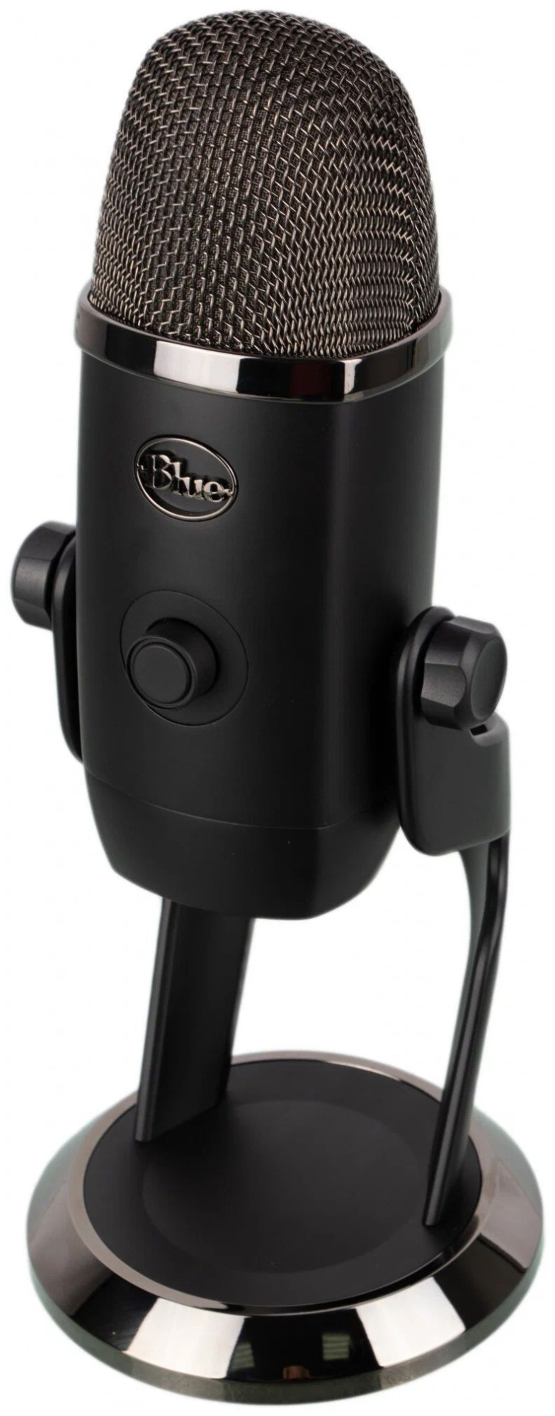Микрофон проводной Blue Yeti X, разъем: USB, black