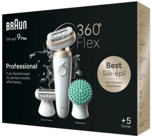 Эпилятор Braun Silk-Epil SES9-071 белый