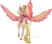 Schleich Эльфийка Фея на пегасе-единороге 70568