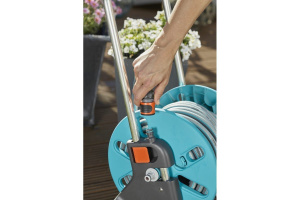 Тележка GARDENA CleverRoll S (18500-20.000.00) голубой 40 м