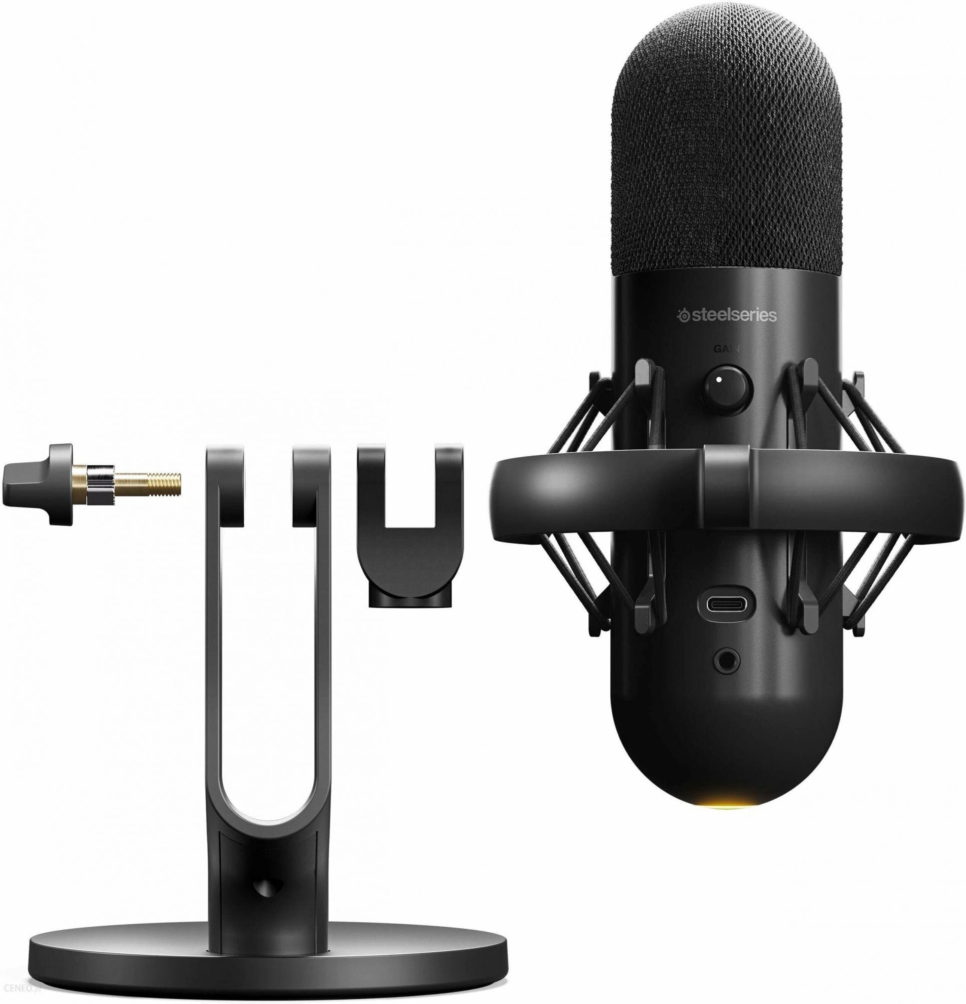 Микрофон SteelSeries Alias ​​black