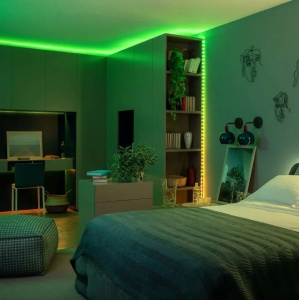 Программируемая светодиодная лента 3м - Twinkly Dots - 60 шт. RGB + BT + Wi-Fi ( TWD060STP-B )