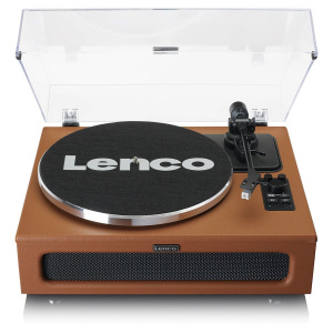 Виниловый проигрыватель Lenco LS-430, коричневый