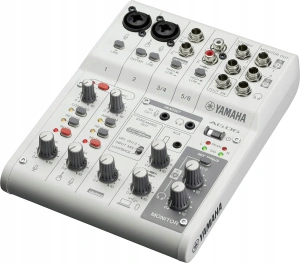 Аналоговый микшер с USB-аудиоинтерфейсом Yamaha AG06MK2 White