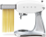 Планетраный миксер Smeg SMF04, белый