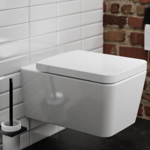 Сиденье для унитаза Hansgrohe EluPura Original Q микролифтом 60150450