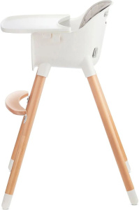 Стульчик для кормления Kinderkraft Sienna, grey