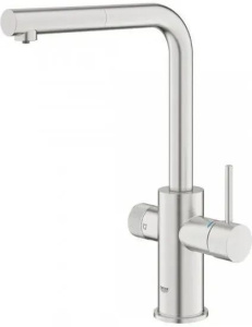 Смеситель для кухни с фильтром Grohe Blue Pure Minta 30590DC0, нержавеющая сталь