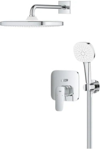 Душевая система скрытого монтажа Grohe Cubeo 1053360000, хром