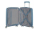 American Tourister Soundbox Чемодан увеличенный 55 см, серо-голубой