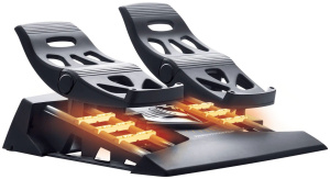 Комплект Thrustmaster TFRP Rudder, черный