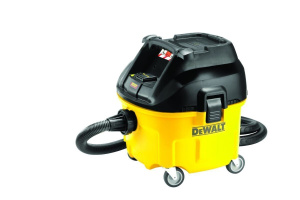 Профессиональный пылесос DeWALT DWV901L, 1400 Вт, желтый/черный