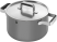 Набор кастрюль (3 предмета + 2 крышки) ZWILLING Pure Gray 1028809