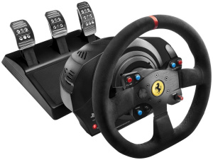 Комплект Thrustmaster T300 Ferrari Integral Racing Wheel Alcantara Edition, черный