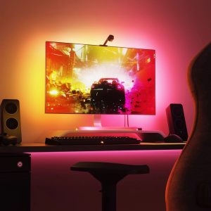 Цветная светодиодная подсветка Nanoleaf 4D Screen Mirror + Lightstrip Kit для ТВ до 85 (NF082K02-52LS)