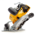 Аккумуляторная дисковая пила DeWALT DCS512P2-QW, с АКБ и ЗУ